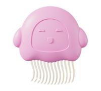 Desheddings Brush, Pet Hair Remover, Shell Comb Tool, Gentle Soft Bristles, Ergonomic Grip Handle, Compact Size, Cat & Puppy Grooming, Abs Pp Material, 2.95x2.17x0.59in
