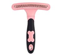 Desheding Comb - Layer Grooming Tool | Safe Dematting Rake for Thick | Coats, Pet Hair Remover for Dogs, Cats, Horses, Long Detengler for Home, Salon, Travel Grooming Sessions