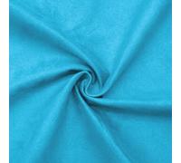 DESHOME Avana 5 metri - Tessuto al metro effetto scamosciato Microfibra Idrorepellente Stoffa per tappezzeria divani, cuscini, arredamento Blu cielo