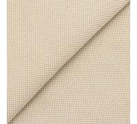 DESHOME Brezza 10 metri - Tessuto al Metro per esterno e interno idrorepellente ignifugo antibatterico stoffa al metro resistente per tappezzeria divano, cuscini, sedie, lettini (Sabbia)