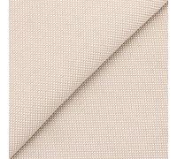 DESHOME Brezza 10 metri - Tessuto al Metro per esterno e interno idrorepellente ignifugo antibatterico stoffa al metro resistente per tappezzeria divano, cuscini, sedie, lettini (Ecru)