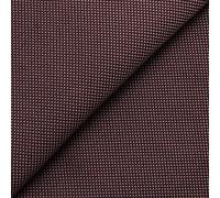 DESHOME Brezza 10 metri - Tessuto al Metro per esterno e interno idrorepellente ignifugo antibatterico stoffa al metro resistente per tappezzeria divano, cuscini, sedie, lettini (Marrone)