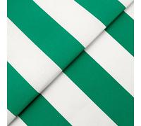 DESHOME Ibiza - Tessuto al Metro per esterno h 320 cm oleo idrorepellente stoffa riga al metro resistente per tappezzeria divano, cuscini, sedie, lettini, tende da sole 1 metro Verde