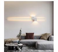 DESHOME Lampade da parete per soggiorno LED Lampada da parete interna bianca 3000K Luce calda rivolta verso l'alto e verso il basso Lampade da parete per camera da letto, studio, corridoio, comodino