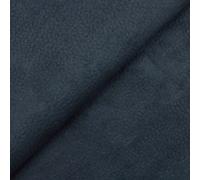 DESHOME Madrid 5 metri - Tessuto al metro per divani microfibra idrorepellente effetto pelle Stoffa al metro resistente per tappezzeria divani, poltrone, cuscini, sedie, arredo (Antracite)