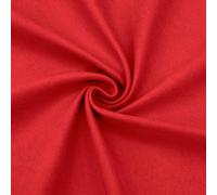 DESHOME Maia - Tessuto al metro per divani riciclato microfibra idrorepellente effetto vellutato Stoffa al metro per tappezzeria divani, poltrone, cuscini, sedie, arredo 1 metro Rosso