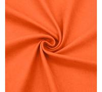 DESHOME Maia - Tessuto al metro per divani riciclato microfibra idrorepellente effetto vellutato Stoffa al metro per tappezzeria divani, poltrone, cuscini, sedie, arredo 1 metro Arancione