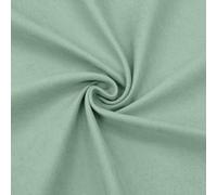 DESHOME Maia - Tessuto al metro per divani riciclato microfibra idrorepellente effetto vellutato Stoffa al metro per tappezzeria divani, poltrone, cuscini, sedie, arredo 1 metro Salvia