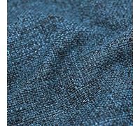 DESHOME Penelope 15 metri - Tessuto al Metro Idrorepellente stoffa resistente per divani, cuscini, tappezzeria (Blu azzurro)