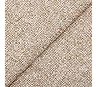 DESHOME Penelope - Tessuto al Metro Idrorepellente stoffa resistente per divani, cuscini, tappezzeria (Beige, 1 metro)