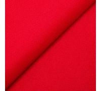 DESHOME Zenit - Tessuto al metro impermeabile per esterno spalmato PVC stoffa rigida per tappezzeria esterni, borse, zaini, valigie - Rosso 1 metro