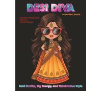 Desi Diva Coloring Book: Festive Fits and Wedding Guest Glam
