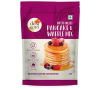Desi Nutri Multi Millet Pancake & Waffle Mix | Ready to Eat Multi Millet Pancake & Waffle Mix | Pancake & Waffle Mix - 170 gms | Rich in Iron and Calcium