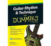 Desi Serna Guitar Rhythm and Techniques For Dummies, Book + Online V (Tascabile)
