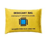 Desiccant Packs - Reusable Color Change Indicator, Molecular Sieve, Rechargeable Dehumidifier, Humidity Absorber Packs | for Home Car Closet Kitchen Bathroom Bedroom Pantry Basement