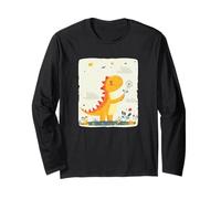 Desideri ruggenti con questo dinosauro e semi soffici Maglia a Manica