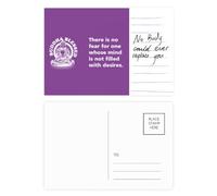 Desiderio Paura Influenza Overflow Cartolina Postale Persona Importante Anniversario