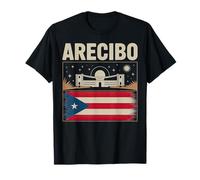 Design a cerchio vintage per viaggi nella città di Arecibo, Porto Rico Maglietta