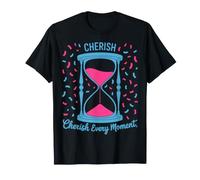 Design a Clessidra Cherish Every Mom Maglietta