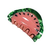 Design a clip per capelli a di frutta, clip per capelli non slip per donne, per viaggi di lavoro, piscina, spiaggia, doccia, viaggio, matrimoni e date, adatto a diversi tipi di capelli