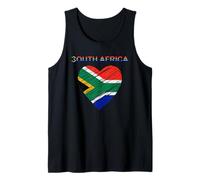 Design a cuore del Sud Africa Canotta