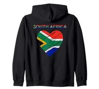 Design a cuore del Sud Africa Felpa con Cappuccio