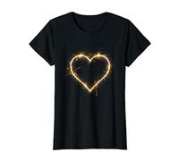 Design a cuore per donne, ragazze e bambine Maglietta