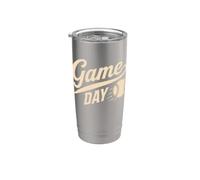 Design a forma di fan per la giornata della partita di baseball Bicchiere termico in acciaio inox doppia parete