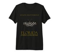 Design a Forma di Farfalla della Florida Zebra Longwing Maglietta Premium