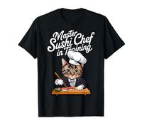 Design a forma di gatto Master Sushi Chef Maglietta