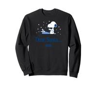 Design a Forma di Lettera Natalizia di Snoopy Dear Santa Felpa