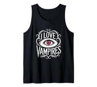 Design a Forma di Occhio misterioso di I Love Vampires Canotta