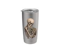 Design a forma di tartaruga che abbraccia lo scheletro Bicchiere termico in acciaio inox doppia parete