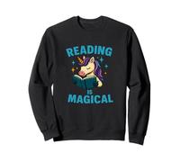Design a Libro con Unicorno Reading Is Magic Felpa
