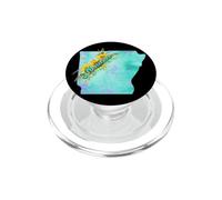 Design Acquerello Girasole Orgoglio Arkansas PopSockets PopGrip per MagSafe