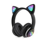 Design adatto ai bambini: orecchie da gatto wireless, ascolto sicuro e vestibilità comoda per il tuo piccolo ascoltatore, buona qualità, buona