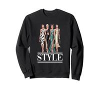 Design alla moda dallo stile chic Felpa