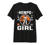 Design alla Moda Kenpo Karate Girl: padroneggiare L'Arte! Maglietta Premium