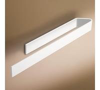 Design Amburgo Porta asciugamano adesivo | Porta Asciugamani Cucina e Bagno | Designo modern | 40 cm | Bianco satinato