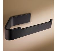 Design Amburgo Porta Carta Igienica adesivo I Portarotolo carta igienica I Accessori Bagno Senza Forare I Porta rotolo carta igienica da parete nero