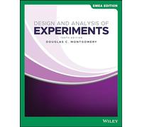 Design and Analysis of Experiments, Tenth Edition EMEA Edition
