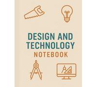 Design and Technology Notebook - 8.5 x 11 inch | 100 Graph Pages: Ideal for Planning, Sketching & Technical Drawing