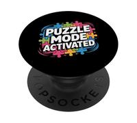 Design appassionato attivato modalità puzzle PopSockets PopGrip Adesivo