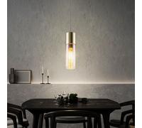 Design Appesa Coprire Lampade a Faretto Salotto Ess Camera Vetro Ottone Pendolo [EEK: Non valutato]