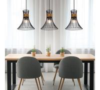 Design Appesa Faretto Lampada da Soffitto Salotto Camera Vintage Sospensione Oro