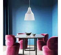 Design Appesa Luce Salotto Ess Camera Coprire Pendolo Tessuto Cavo Spot Grigio