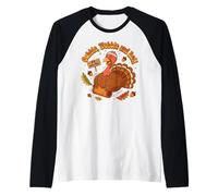 Design Approvato da Gobble Wobble And Roll PT Maglia con Maniche Raglan