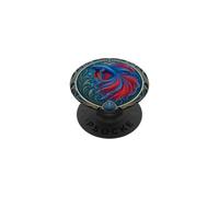 Design Art Nouveau Betta Fish Aquatic Lover PopSockets PopGrip Adesivo