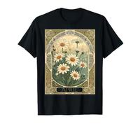 Design Art Nouveau con Fiori di aprile Maglietta
