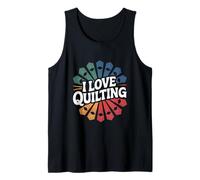 Design artigianale per appassionati di trapuntatura I Love Quilting Canotta